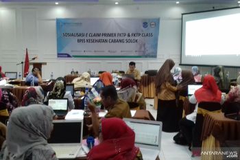 BPJS Kesehatan Solok sosialisasikan implementasi E Claim primer pada Faskes Pertama