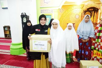 ACT Riau distribusi paket pangan untuk dhuafa