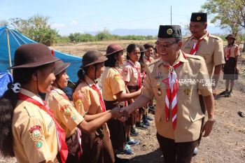 350 anggota Pramuka Kabupaten Kupang ikut jambore