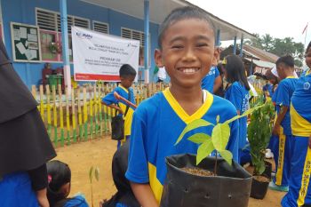 Pertamina inisiasi Sekolah  Peduli Aliran Sungai di Desa Merbau