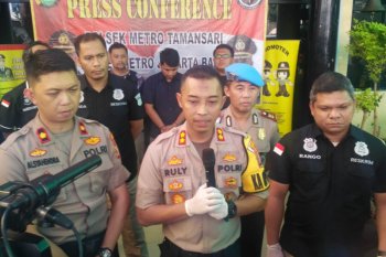 Polsek Metro Tamansari ringkus pencuri spesialis kamar hotel