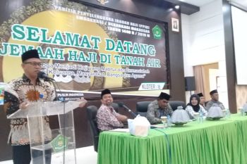 Jemaah haji kloter 16 asal Papua sumbang Rp21 juta untuk masjid di daerahnya