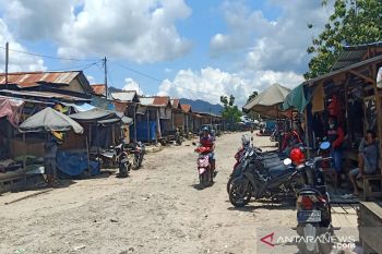 Aktivitas di Pasar Youtefa sepi karena aksi demo