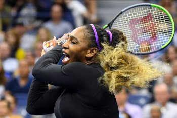 Serena ke perempat final US Open meskipun cedera pergelangan kaki