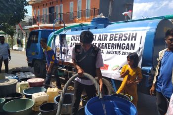 ACT-MRI menyalurkan bantuan air bersih di Bima