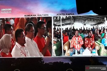 Bupati Nunukan ucapkan "NKRI harga mati"   pada Bupati Asmat