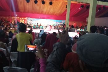 Pengunjung antusias abadikan pertunjukan silat tradisional SAF 2019