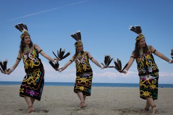 Festival Kalimantan Wonderland di Kalemegdan Beograd