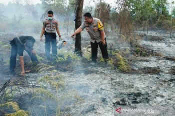 Kebakaran lahan kembali terjadi, Polres Kotim pastikan tindakan tegas