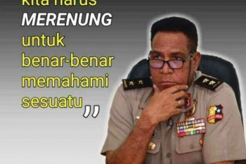 Mantan Kapolda Papua ajak warga untuk jaga kedamaian
