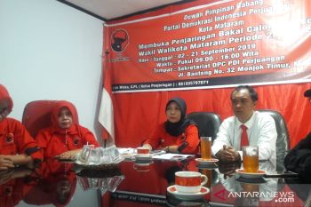 PDIP membuka penjaringan calon wali kota Mataram
