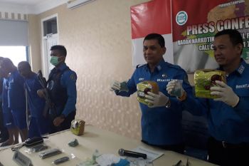 BNNP gagalkan peredaran 3 kg sabu dan 1.200 butir pil ekstasi asal Aceh di wilayah Lampung