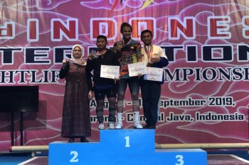 Atlet remaja Banten menyumbang medali emas pada "2nd IIW Championships"