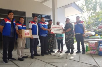 Papua terkini - Pertamina salurkan bantuan bagi pengungsi di Jayapura