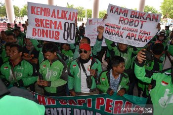 Gojek Aceh tuntut kembali bonus