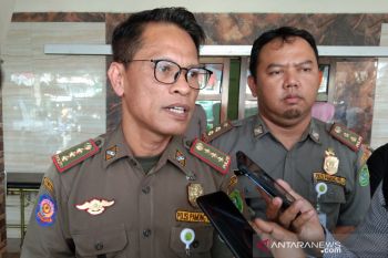 Kasatpol PP Bantul menyampaikan duka anggota meninggal saat bertugas