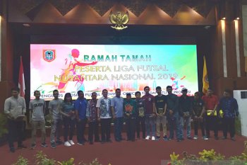 Gubernur Kalsel jamu peserta liga futsal Nusantara