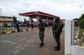 Aparat TNI/Polri amankan sejumlah obyek vital di Merauke
