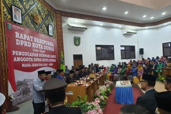 106 polisi amankan pelantikan 30 anggota DPRD Kota Dumai
