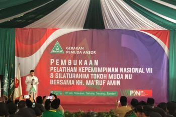 KH Ma'ruf Amin minta Ansor harus menjadi dinamo untuk gerakan semua pihak
