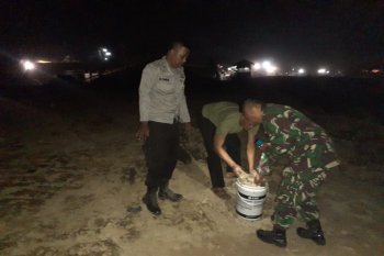Mortir peninggalan penjajahan Belanda ditemukan pemulung
