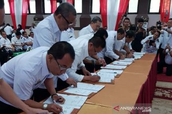 Sekda Luwu Timur teken MoU dengan Ombudsman