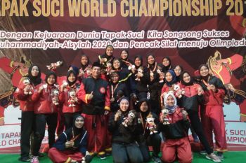 Sulsel raih 5 emas kejuaraan dunia tapak suci di Solo