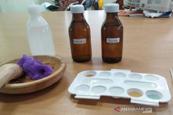 Waspadai  jajanan anak dengan bunga Kencana Ungu mengandung formalin dan boraks