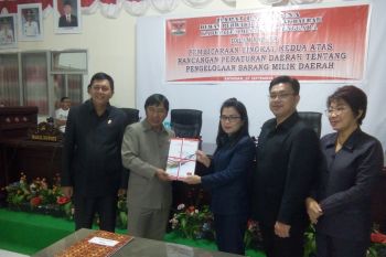 Jadi produk terakhir DPRD Mitra, Ranperda BMD disepakati