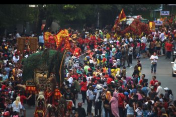 Kirab budaya dan kesenian di Tangerang