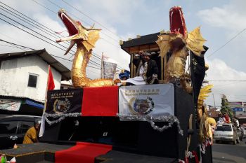 Paguyuban Wangsa Syailendra menggelar pawai budaya peringati tahun baru Islam