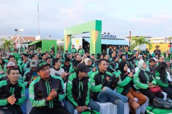 1.000 mitra pengemudi Grab hadiri "Duta Wisata GrabFood"