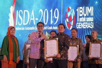 CSR PLN UIW NTB meraih penghargaan ISDA 2019