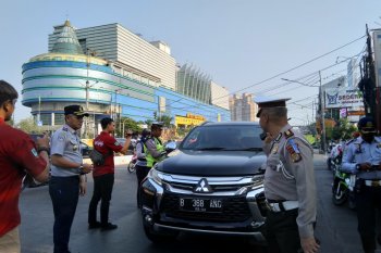 Perluasan ganjil genap di Jakarta, sejumlah kendaraan terjaring razia
