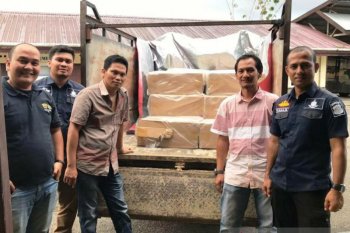 Ratusan ribu batang rokok ilegal diamankan di Simeulue