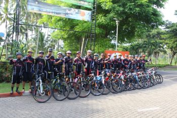 Komunitas gowes kenalkan objek wisata Lampung Selatan