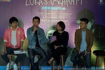 Band Lukas Graham manggung di Indonesia