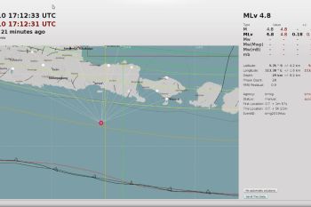 Jember diguncang gempa tektonik 4,8 SR