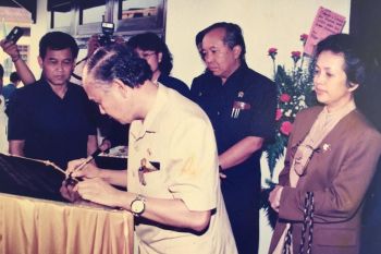 Habibie wafat, Habibie minta Antara siarkan prestasi Batam