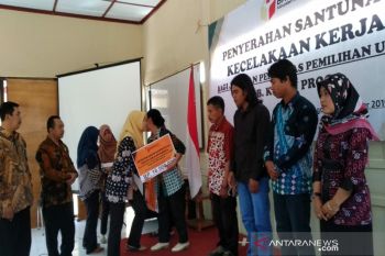 Bawaslu Kulon Progo santuni Panwaslu terkena musibah pada Pemilu
