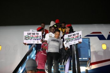 189 orang warga negara Nigeria diungsikan dari Afrika Selatan