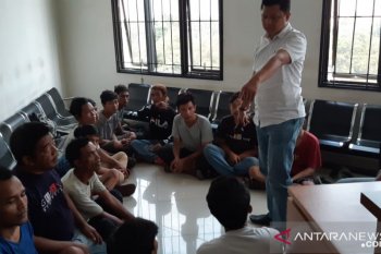 55 preman di Jakarta Pusat diciduk polisi
