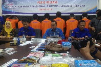 BNN Sulteng ringkus bandar dan pengedar narkoba di Tatanga