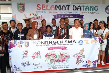 Peserta FLS2N berdatangan di Lampung