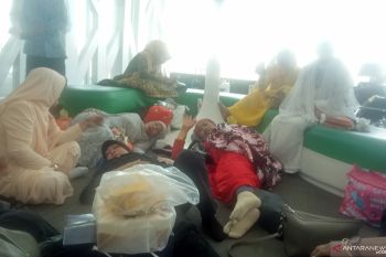 Jamaah haji asal Bulungan telat pulang karena asap