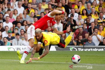Arsenal ditahan imbang Watford