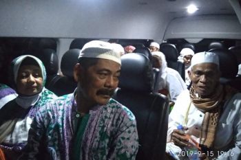 Kabut asap - Jamaah haji Bulungan via darat