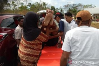 Satu orang meninggal dunia dan 32 selamat  akibat Speed boat terbalik
