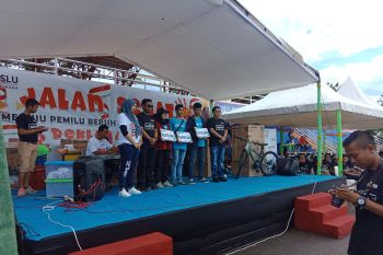Komunitas GM-AMP menanam benih pemilu bersih