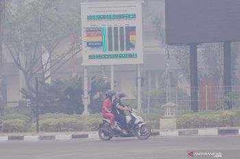 Kualitas udara Palangka Raya masuk kategori berbahaya